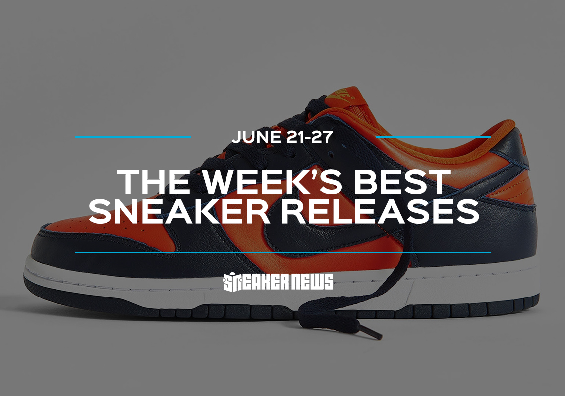 The Champ Colors Dunks And adidas Yeezy Quantum Barium Headline This Week's Best Sneaker Releases