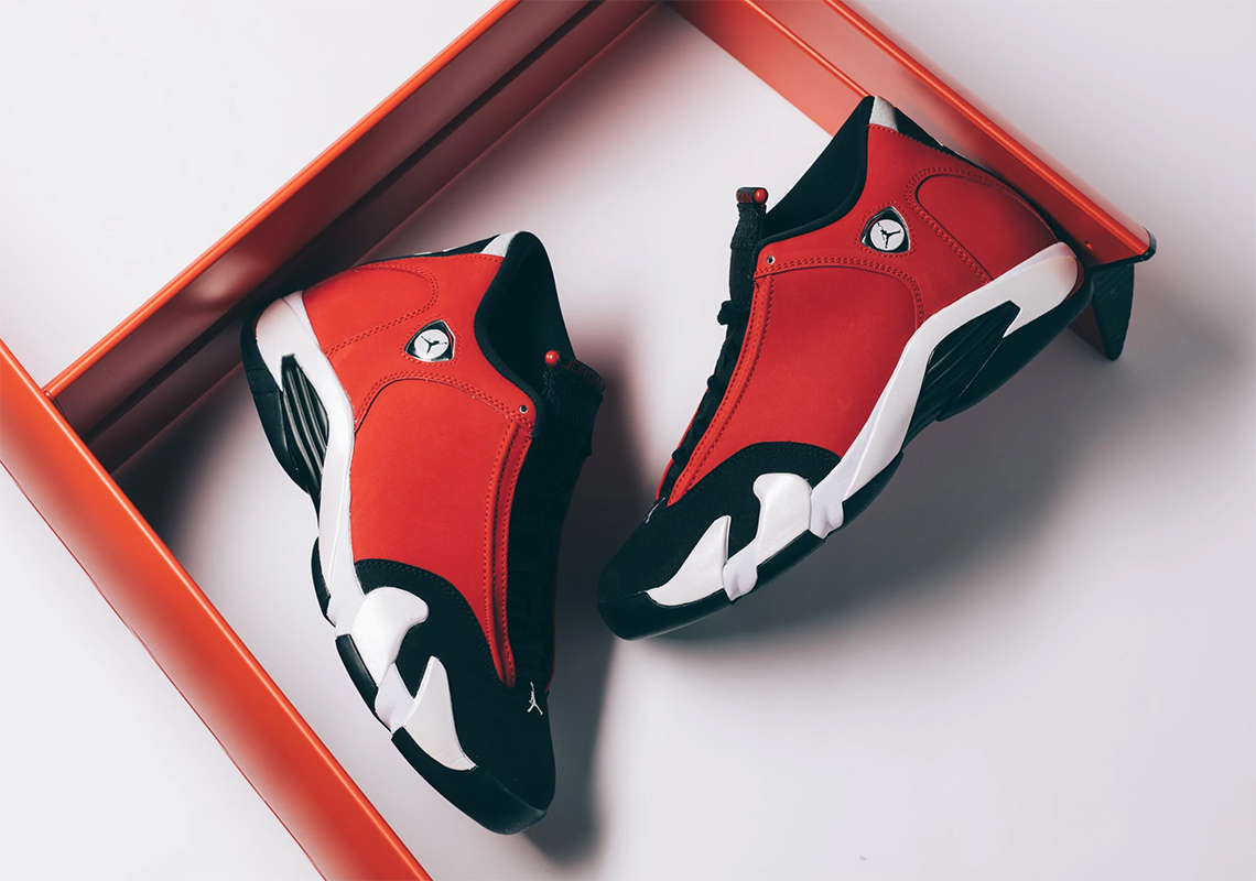 The Air Jordan 14 "Gym Red" Releases Tomorrow