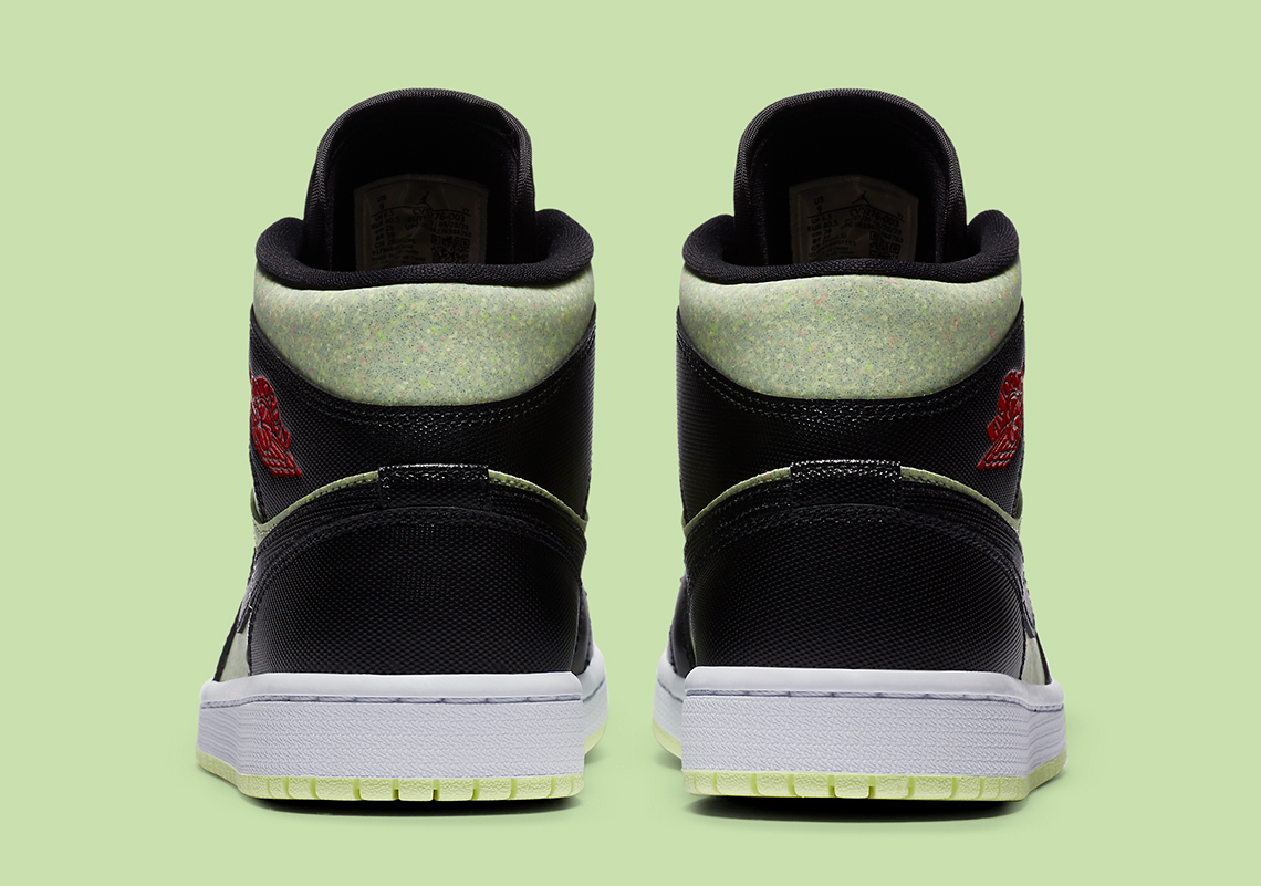 Air Jordan 1 Mid Green Black Cv5276 003 6