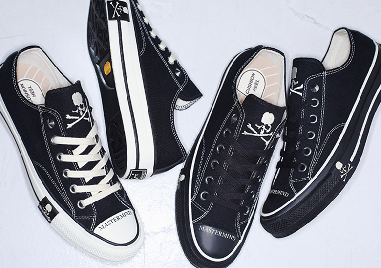 MASTERMIND Parades Their Skull And Crossbones Atop Two Converse Addict Chuck Taylors