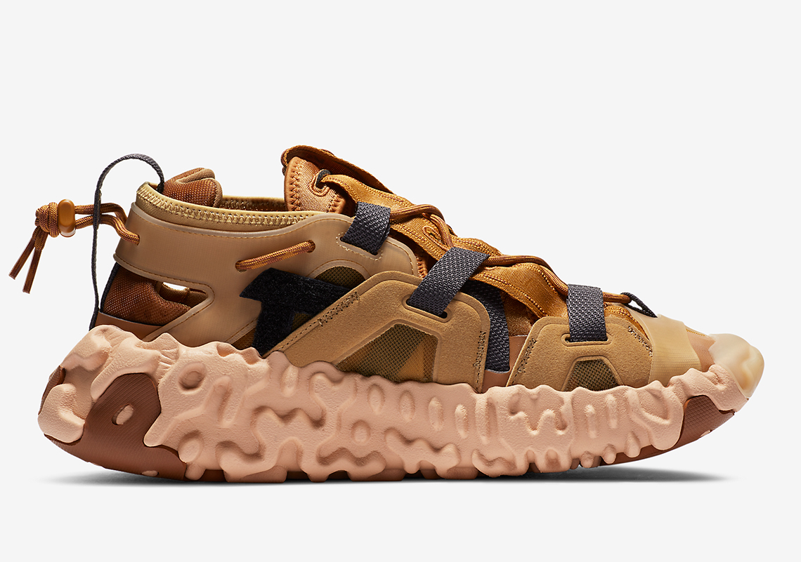 Nike Ispa Overreact Sandal Wheat Cq2230 700 2