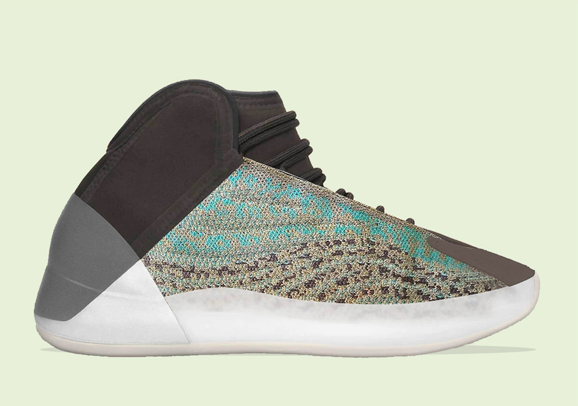 First Look At The adidas Yeezy Quantum "Ophanium"