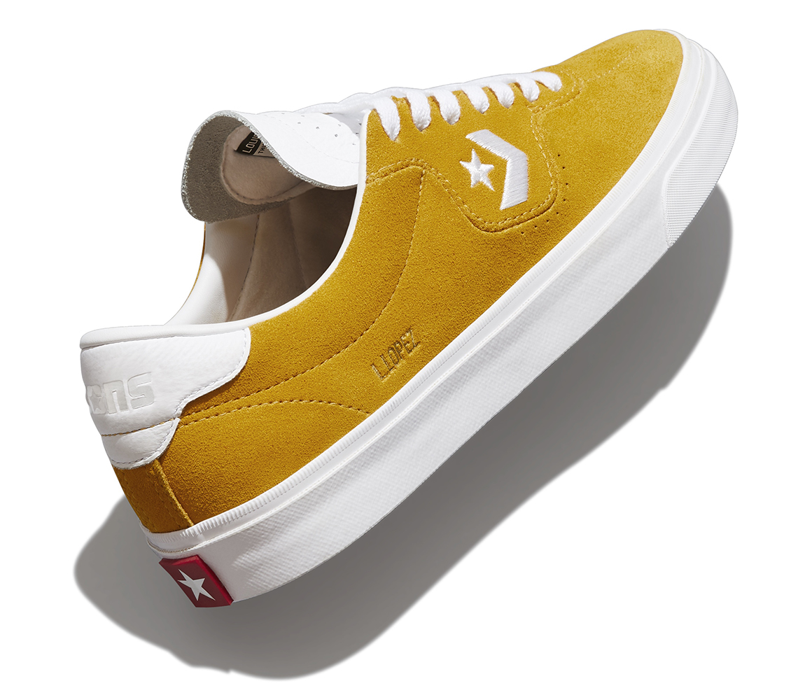 Alexis Sablone Converse Louie Lopez Pro Yellow 2
