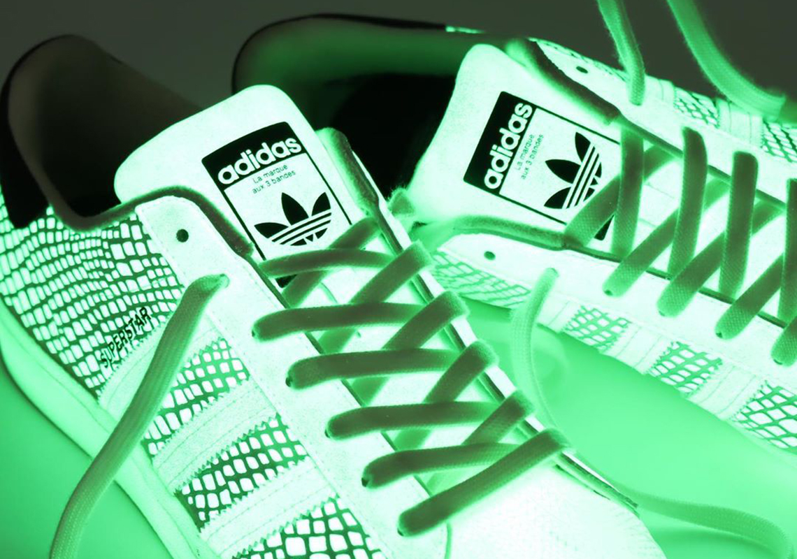 atmos Teases An adidas Superstar "Reflective Snake" Collaboration