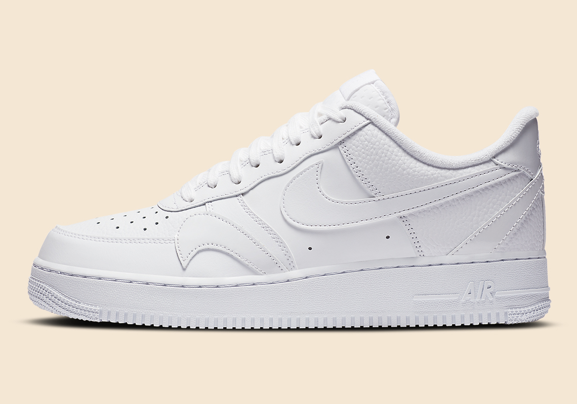 The Classic "White On White" Appears On Nike's Wayward Air Force 1