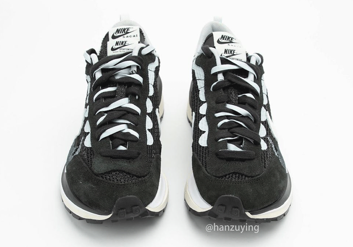 Sacai Nike Vapor Waffle Black Cv1363 001 10