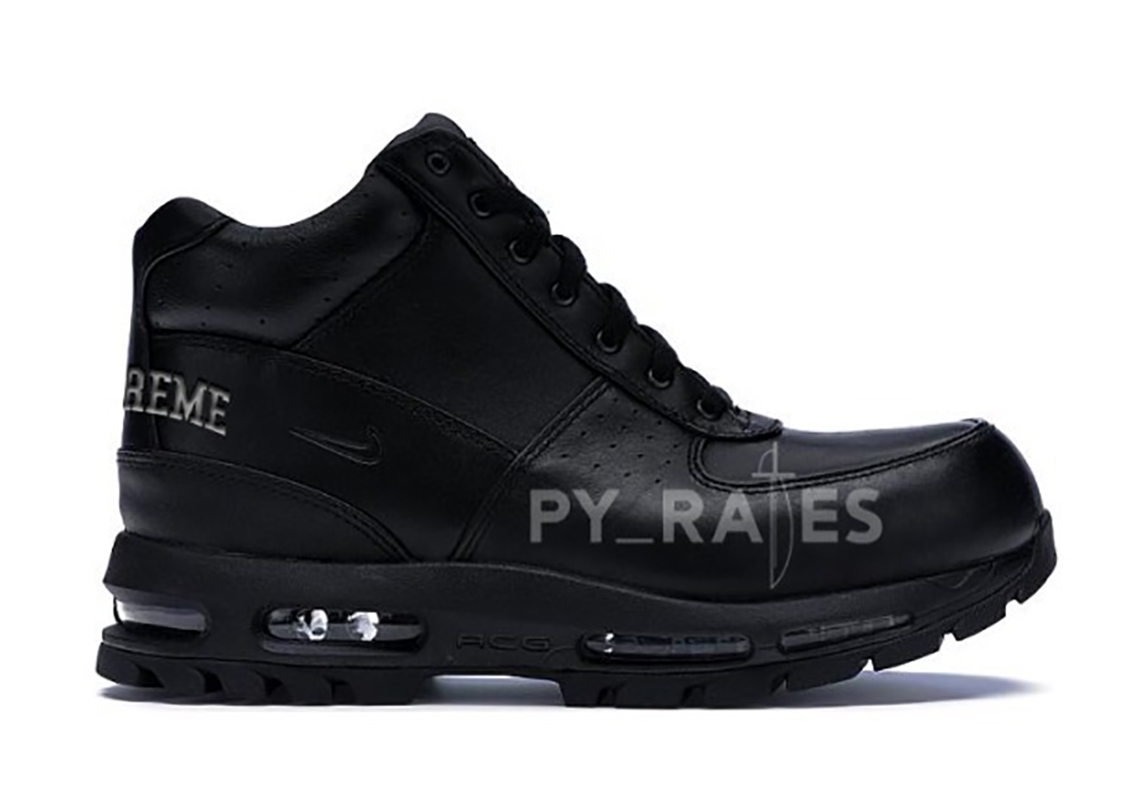 Supreme Nike Air Max Goadome Black