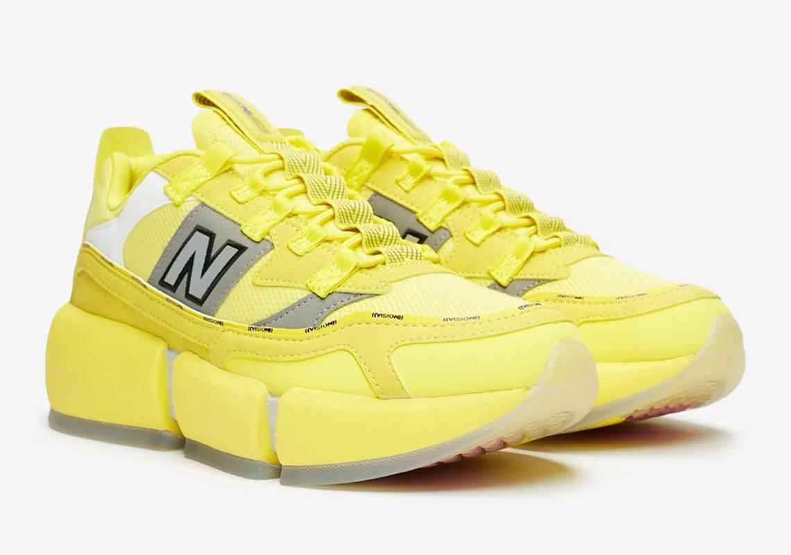 Jaden Smith New Balance Vison Racer Yellow 2 1