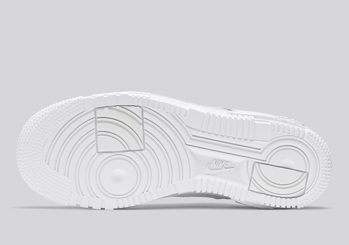 Nike Air Force 1 Pixel Triple White Ck6649 100 Release Info 1