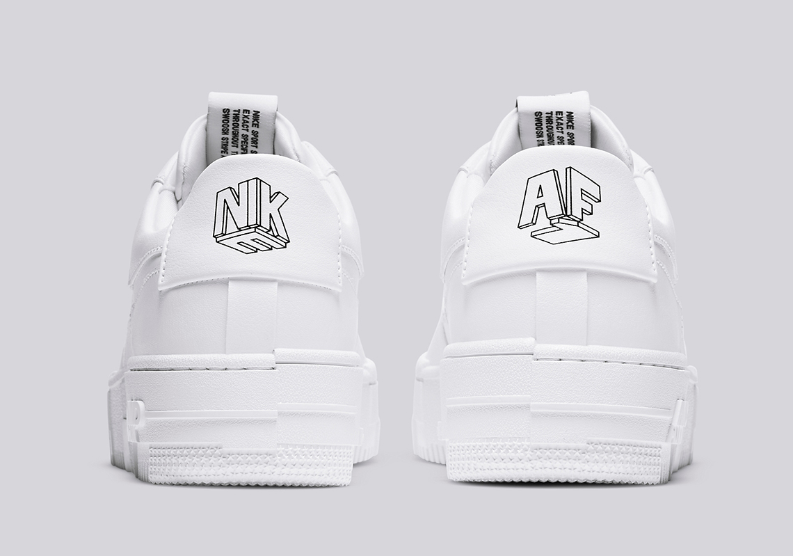 Nike Air Force 1 Pixel Triple White Ck6649 100 Release Info 6
