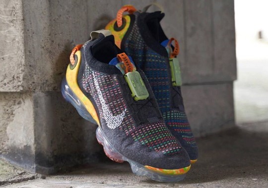An “Iron Grey” Nike VaporMax 2020 Emerges With Citrus Accents
