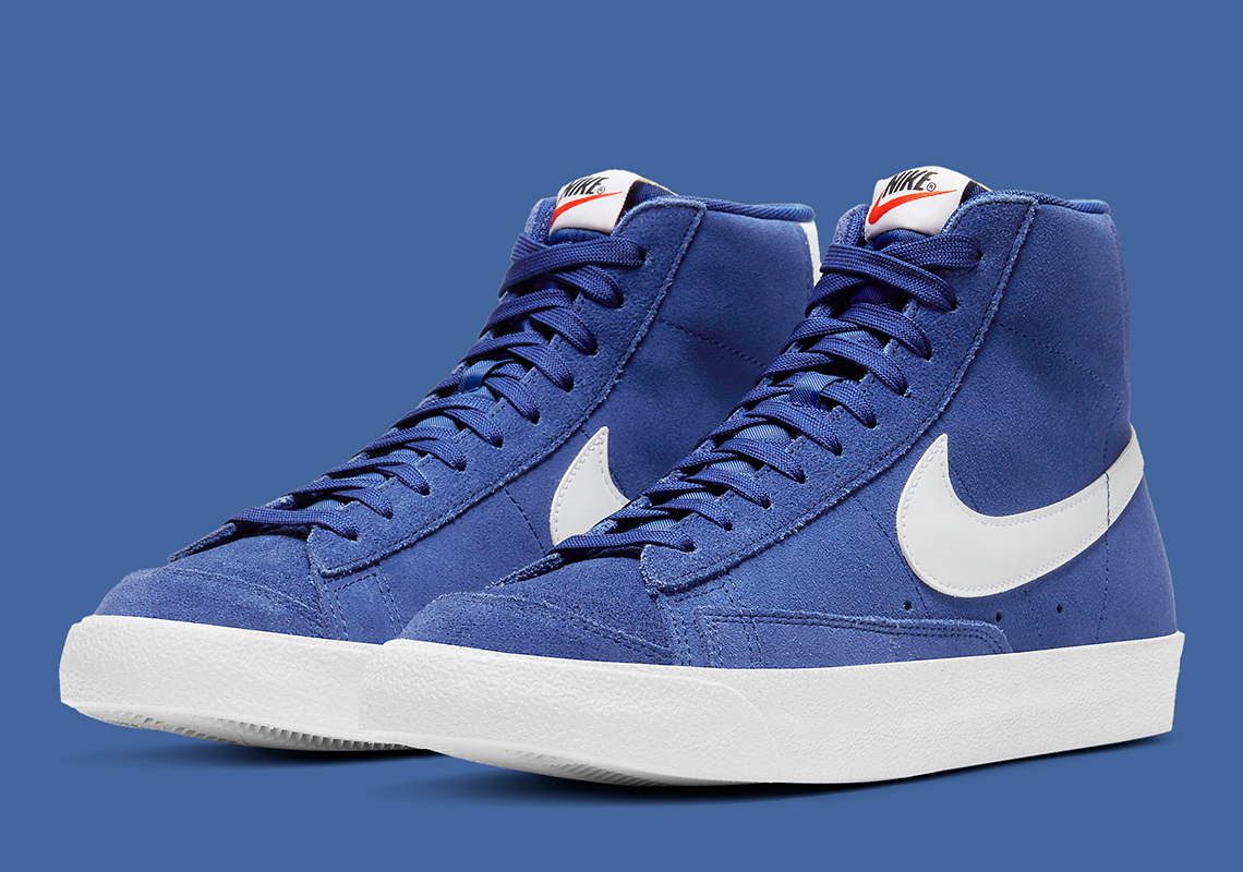 The Nike Blazer Mid '77 Suede Arrives In "Deep Royal Blue"