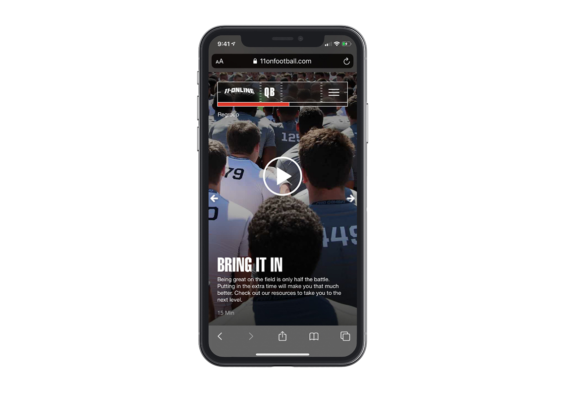 Nike Football 11 Online Training Camp 2
