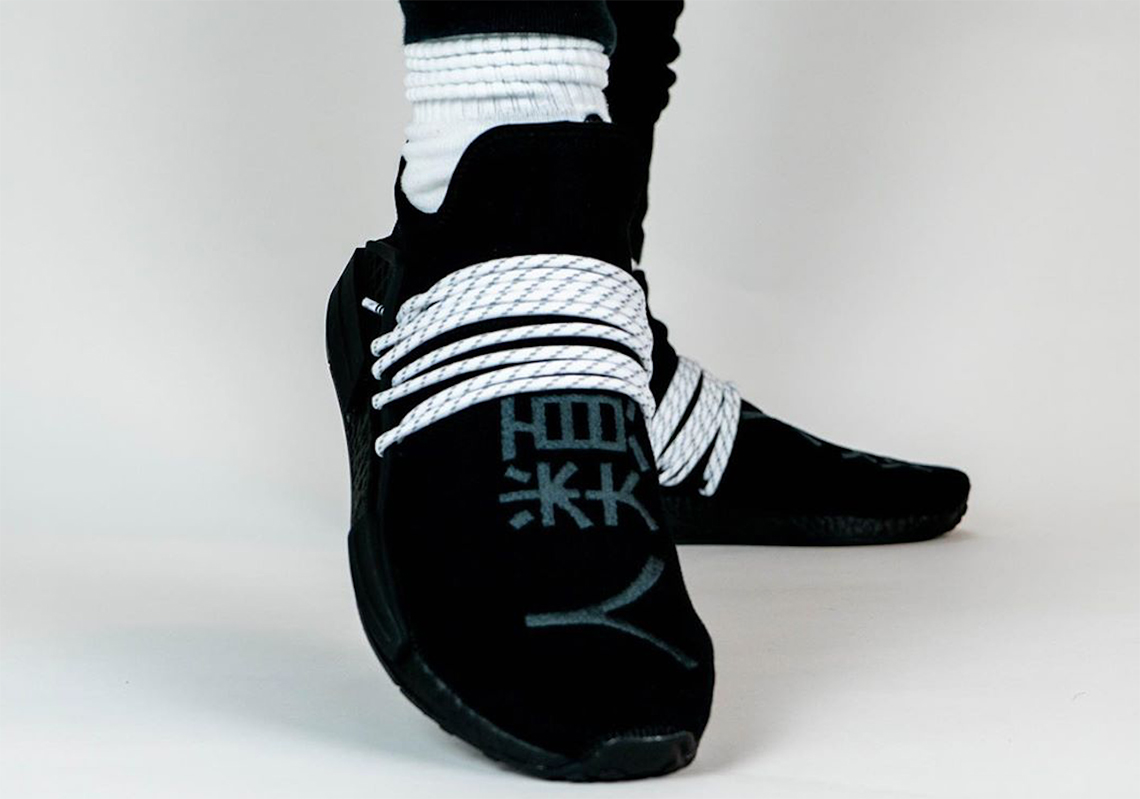 Pharrell Adidas Nmd Hu Black 6