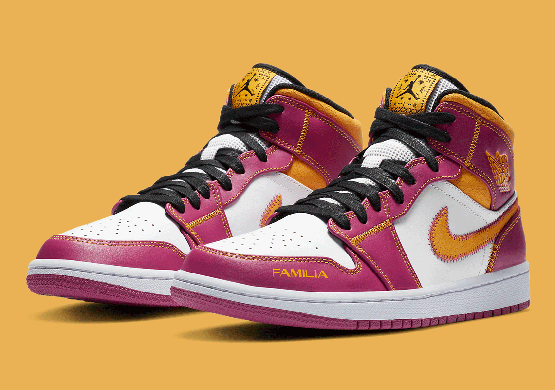 The Air Jordan 1 Mid "Familia" Is Also Arriving For Adults