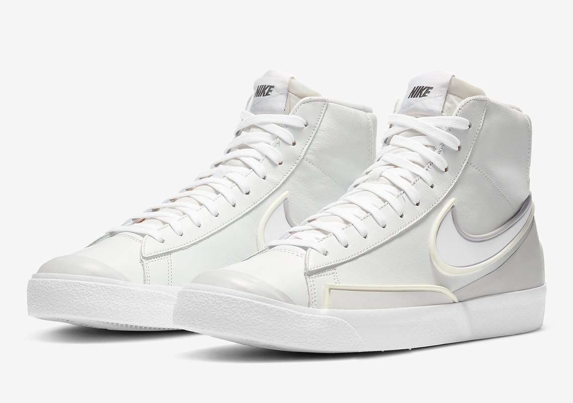 Nike D/MS/X Dresses Their Customized Blazer Mid In A Monochromatic Colorway