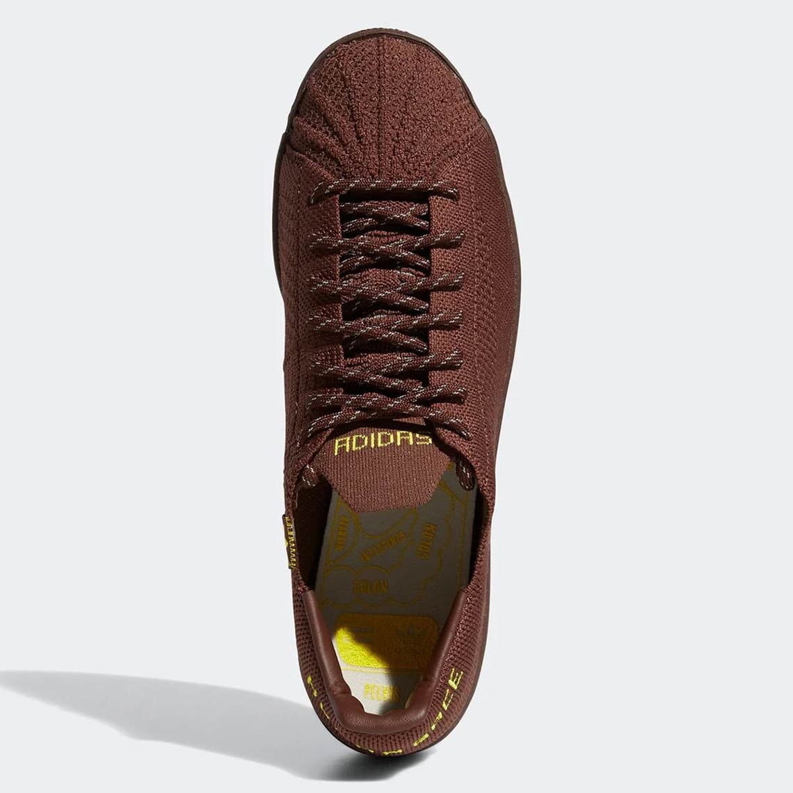 Pharrell Adidas Superstar Primeknit Brown 1