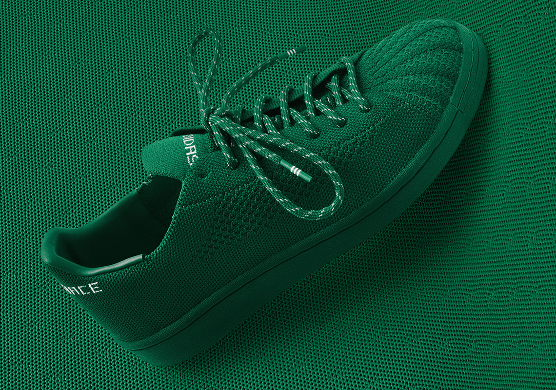 Pharrell Adidas Superstar Primeknit Green