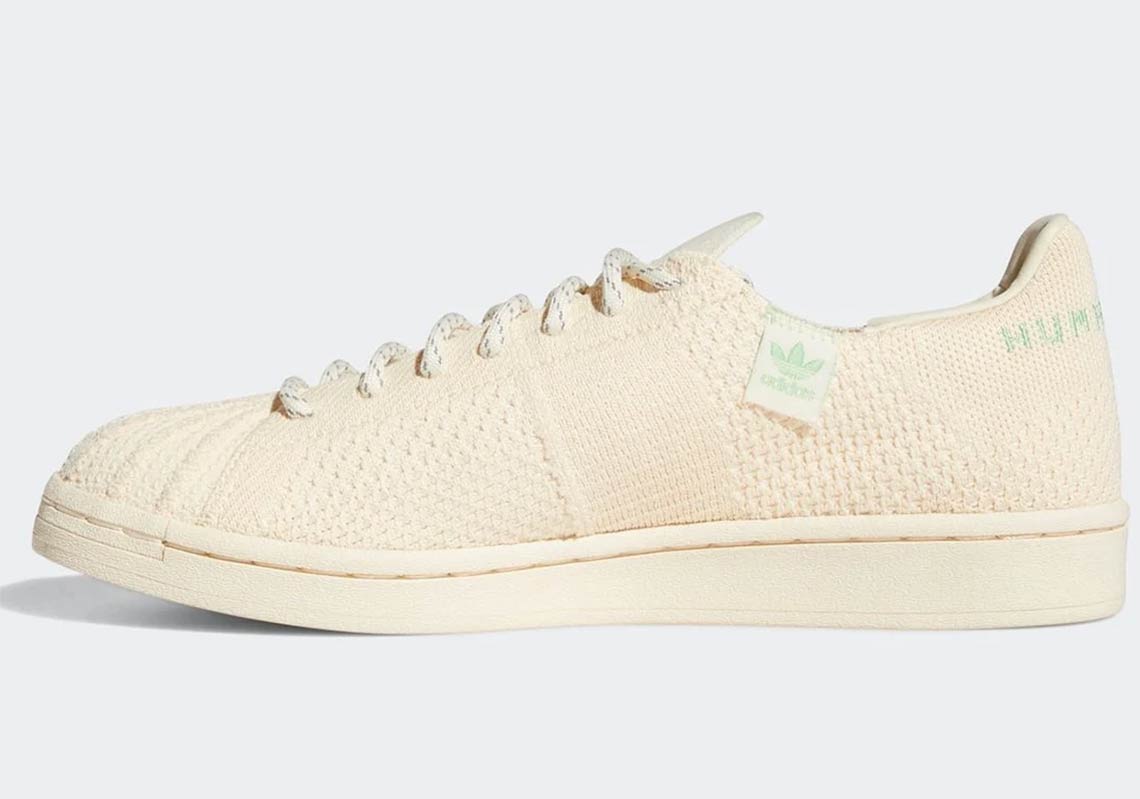 Pharrell Adidas Superstar Primeknit Beige 5