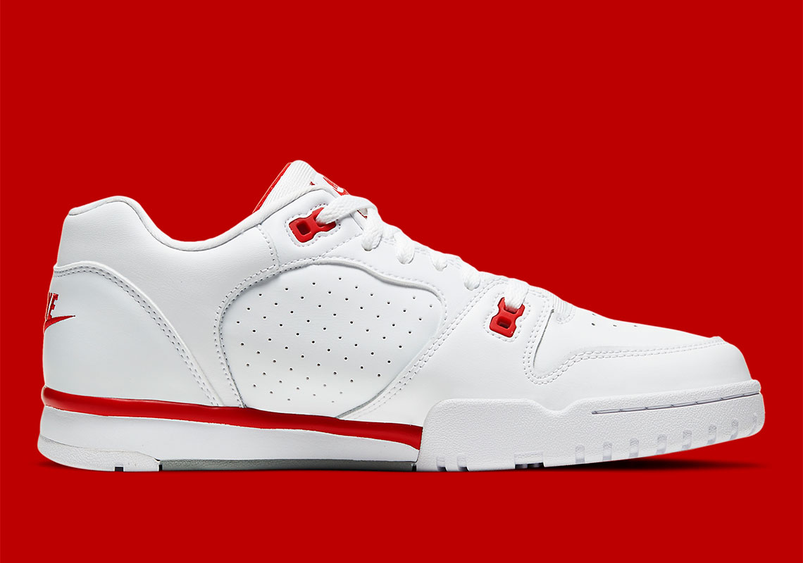 Nike Air Cross Trainer Low White Red Grey Cq9182 100 3