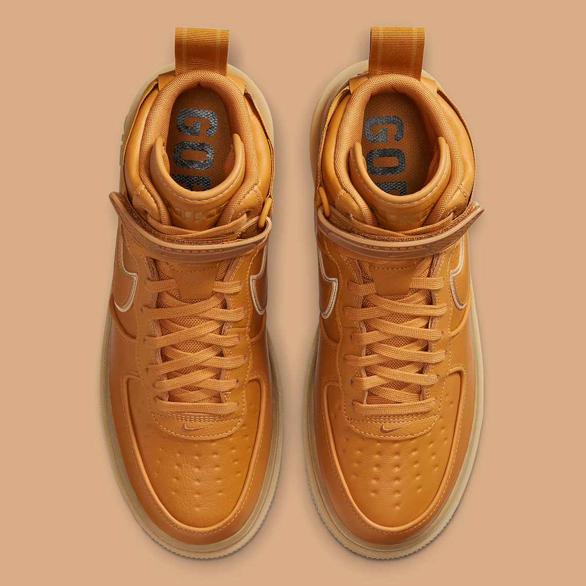 Nike Air Force 1 High Wheat Gore Tex Winter Ct2815 200 7