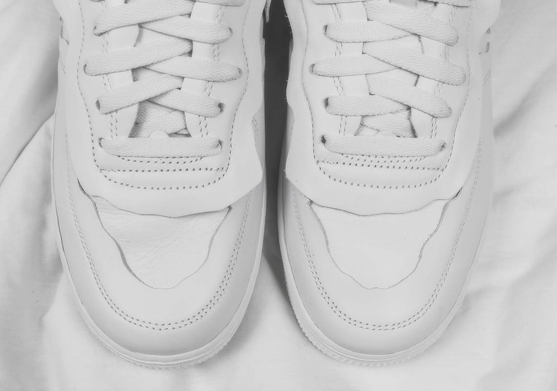 Comme Des Garcons Nike Air Force 1 Mid White 2