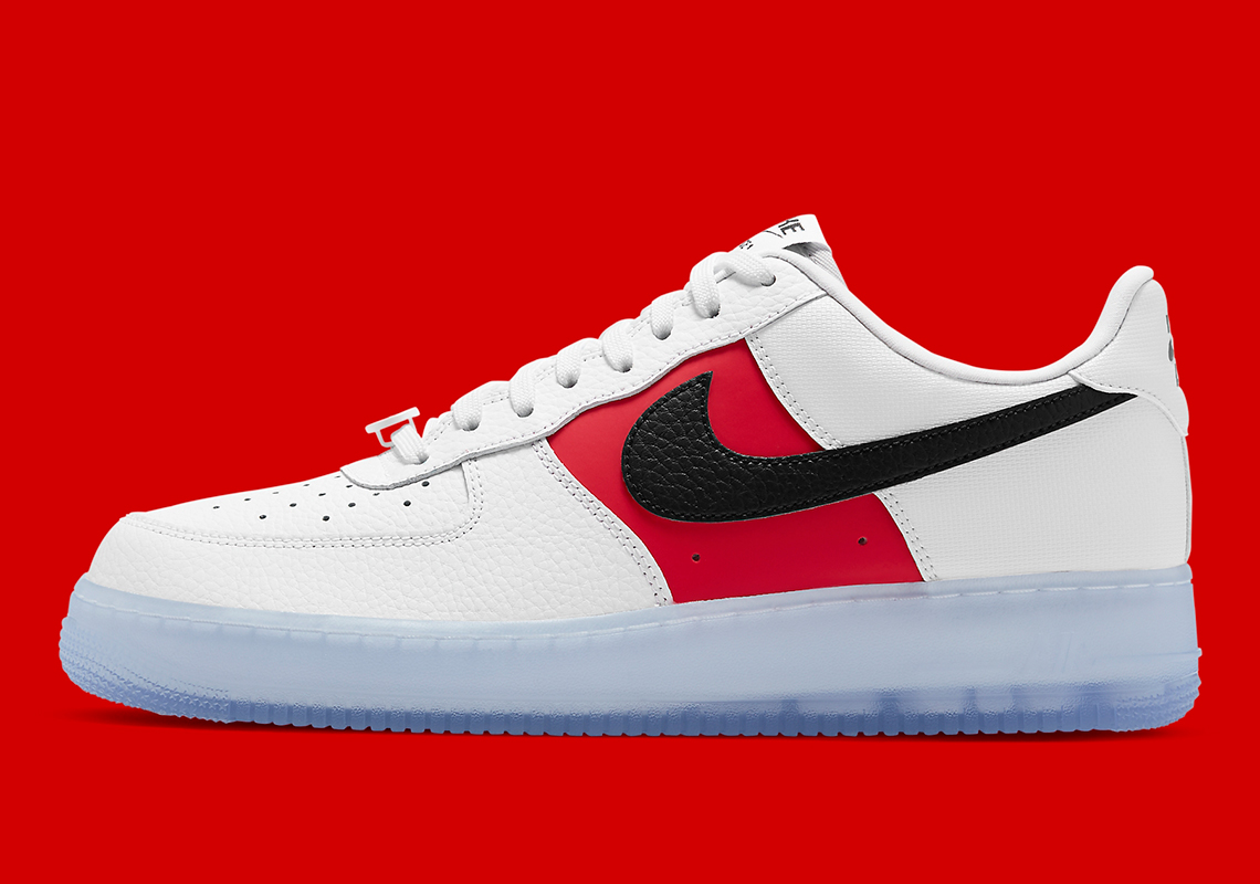 The Nike Air Force 1 Low EMB Gets Full Icy Soles