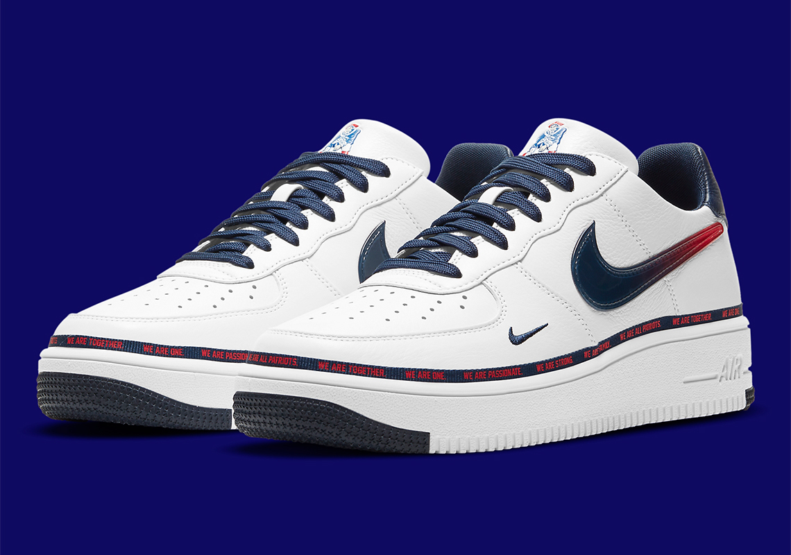 Nike Air Force 1 Low New England Patriots Db6316 100 7