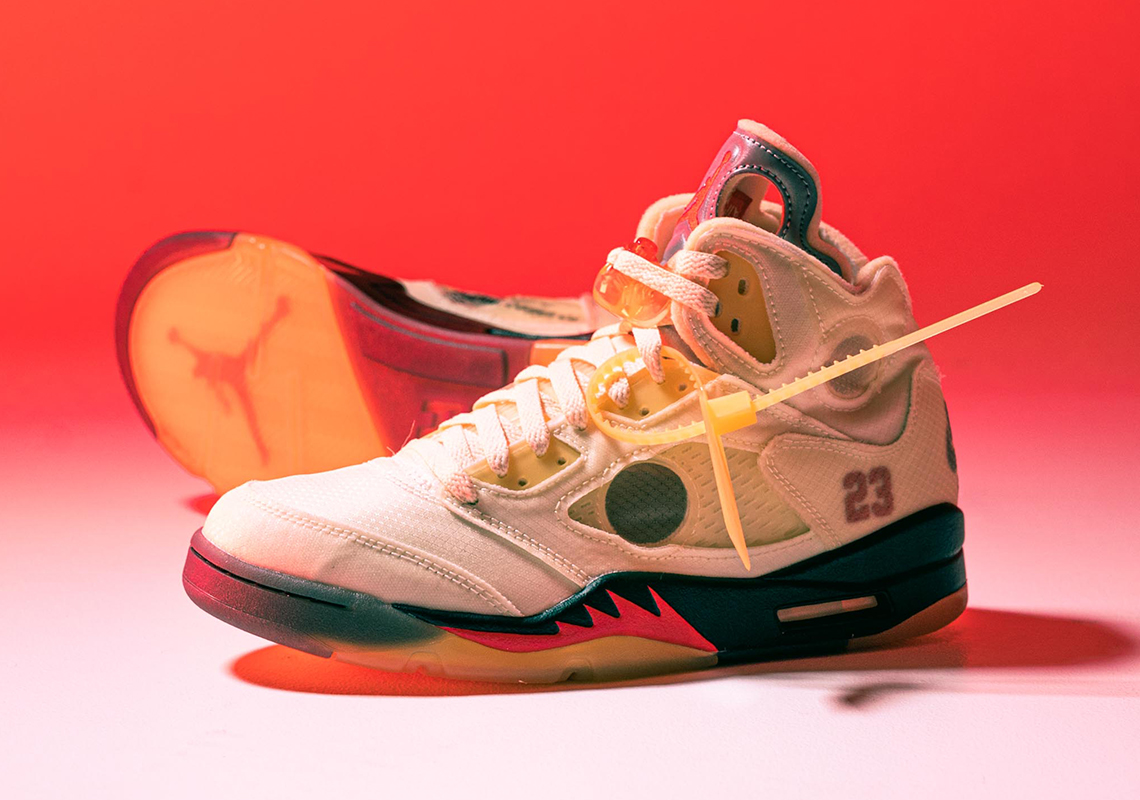 Off White Jordan 5 Release Reminder 2