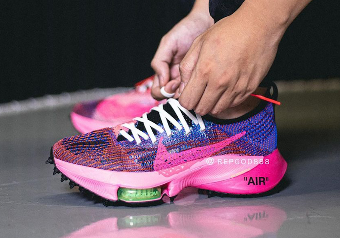 Off White Nike Zoom Tempo Next Percent Purple Pink 4