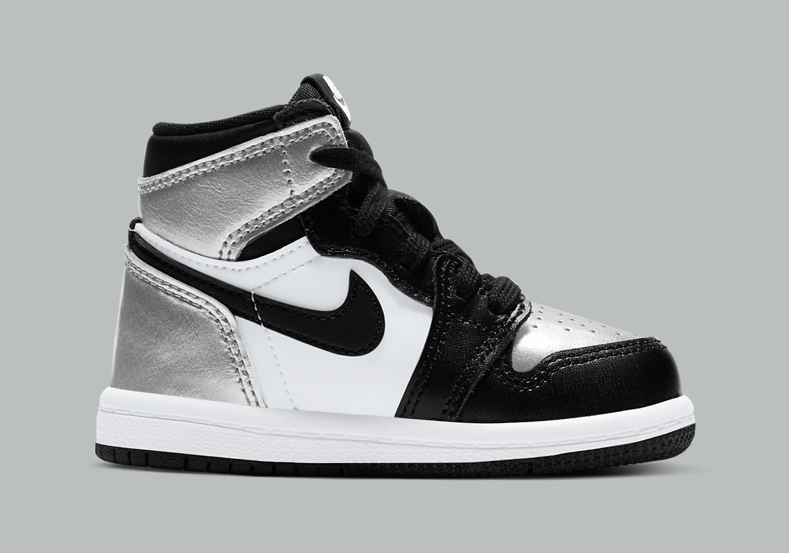 Air Jordan 1 Td Silver Toe Cu0450 001 2