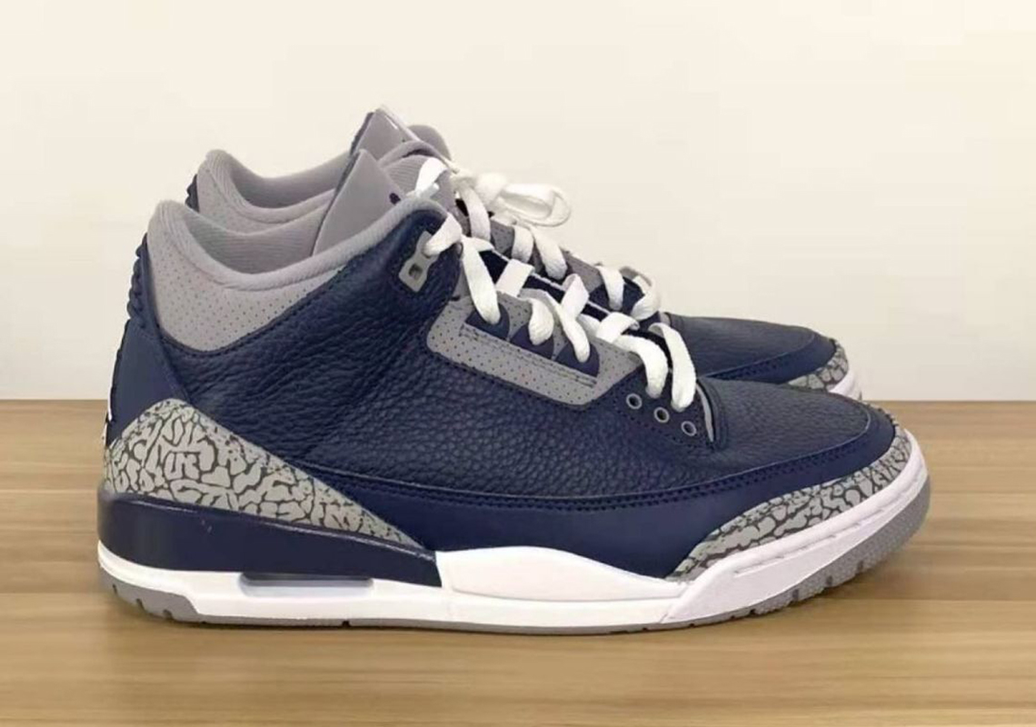 Air Jordan 3 Georgetown Photos 1