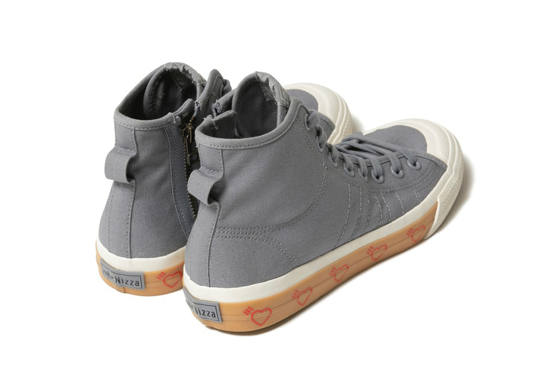 Human Made Adidas Nizza Hi Grey 1