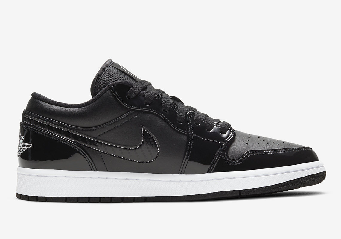 Air Jordan 1 Low All Star 2021 Patent Leather Dd1650 001 3