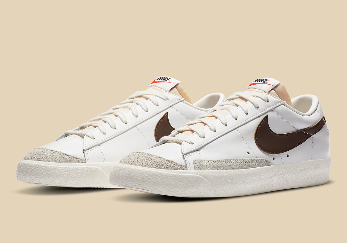 Nike Blazer Low '77 Vintage Gets Fall-Ready With Brown Swoosh