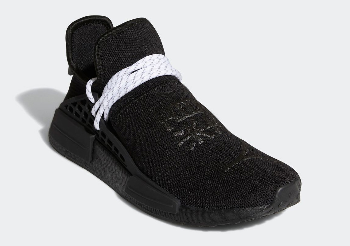 Pharrell Adidas Nmd Hu Black Gy0093 Release Date 1