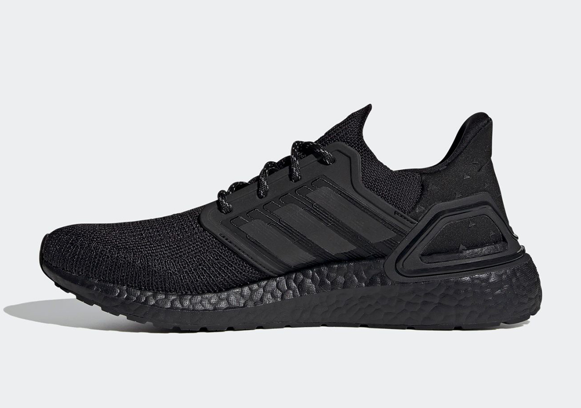 Pharrell Adidas Ultra Boost 20 Core Black Solar Red H01892 5
