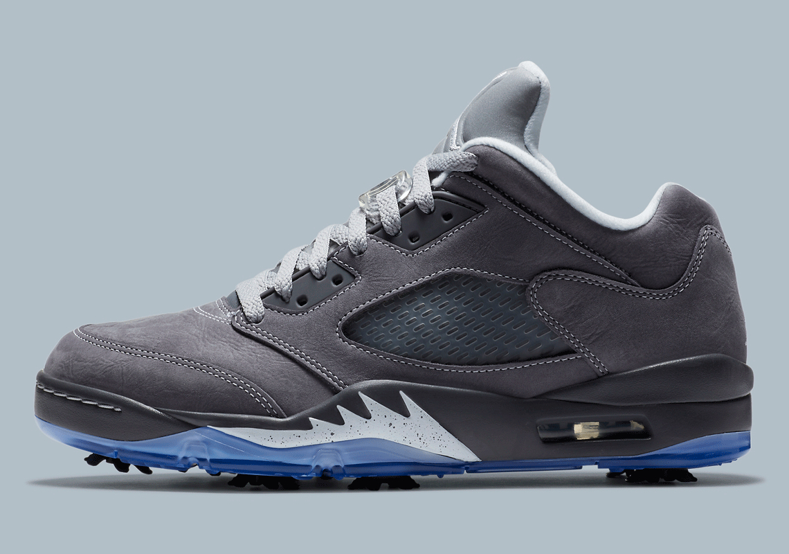 The Air Jordan 5 Low Golf Arrives In “Wolf Grey” On December 18th