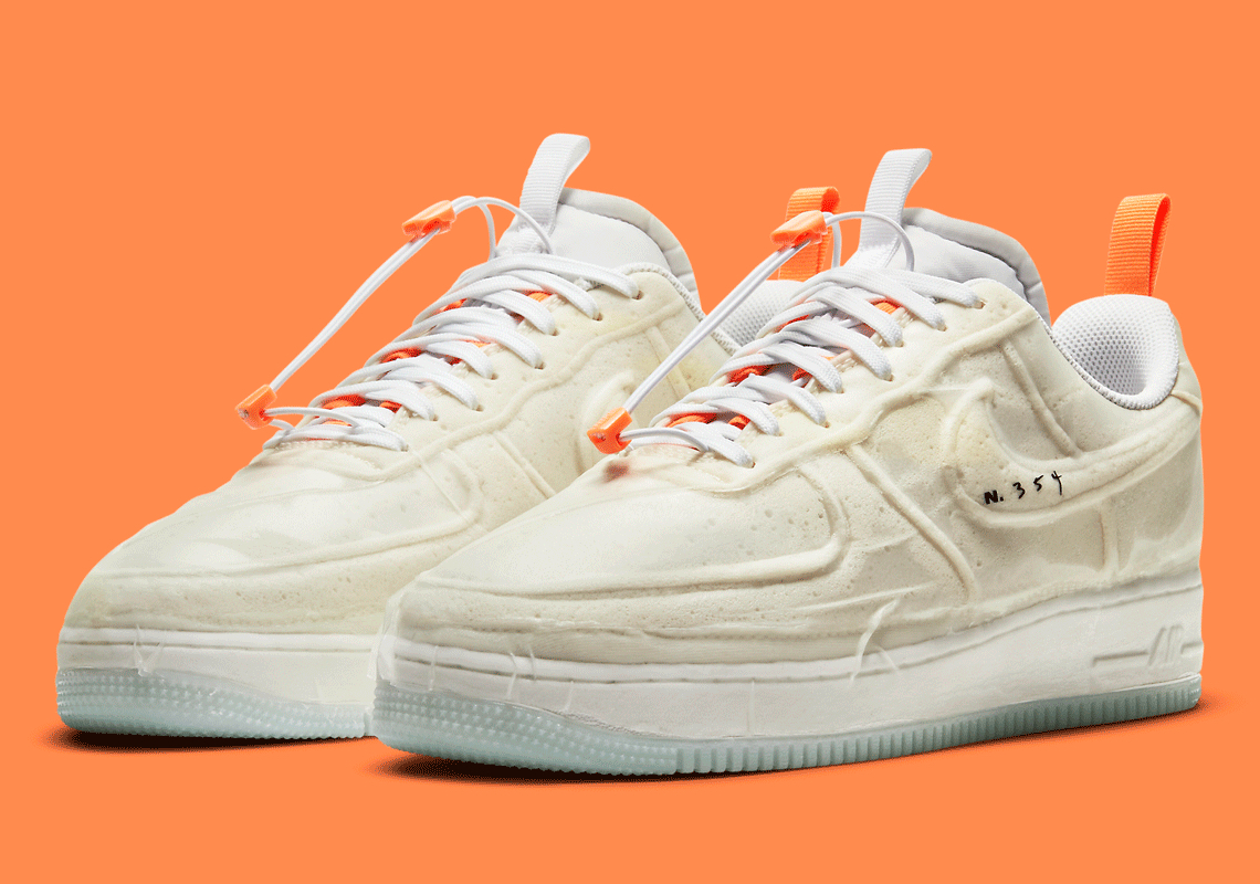 Spongy Exteriors Cover This Nike Air Force 1 Experimental