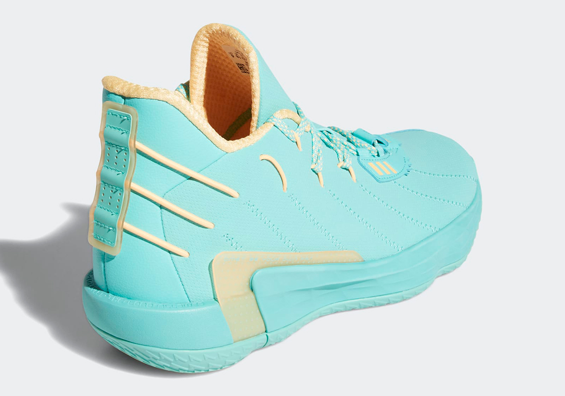 Adidas Dame 7 Acid Mint Fz1093 2