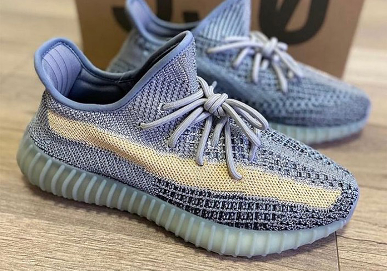 First Look At The adidas Yeezy Boost 350 v2 “Ash Blue”