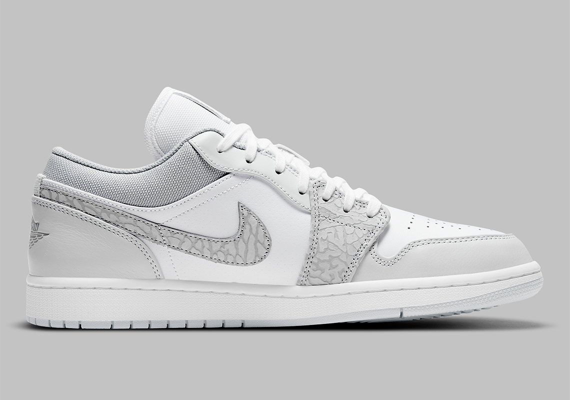 Air Jordan 1 Low Elephant Print Dh4269 100 3