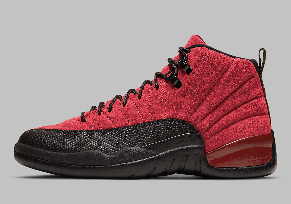Air Jordan 12 Varsity Red Black Reverse Flu Game Ct8013 602 2