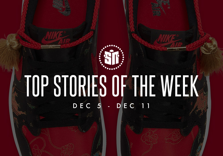 Ten Can’t Miss Sneaker News Headlines from December 5th to December 11th