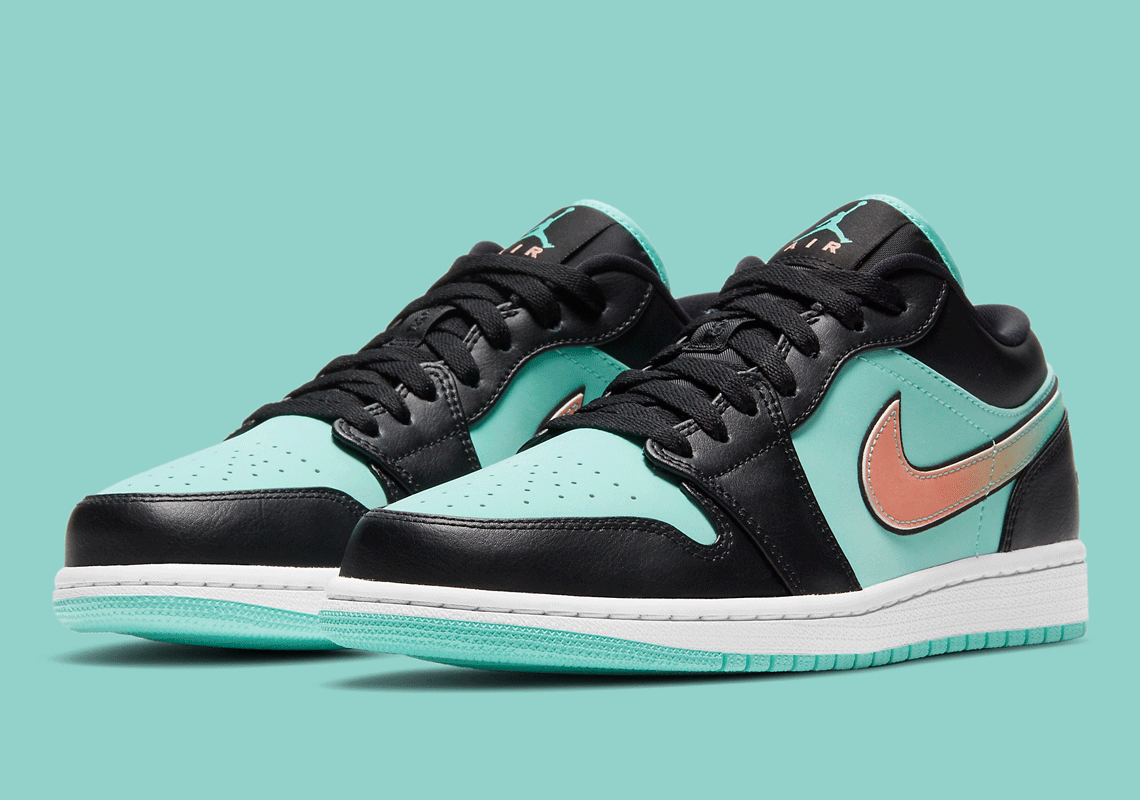 This Air Jordan 1 Low Draws In Strong "Tiffany" Dunk Vibes