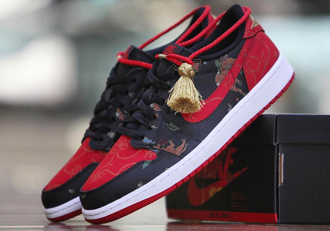 The Air Jordan 1 Low "Chinese New Year" Is Limited To 8500 Pairs