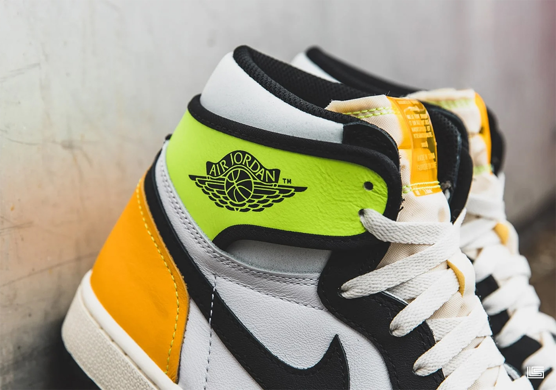 Air Jordan 1 Volt Gold Release Reminder 6