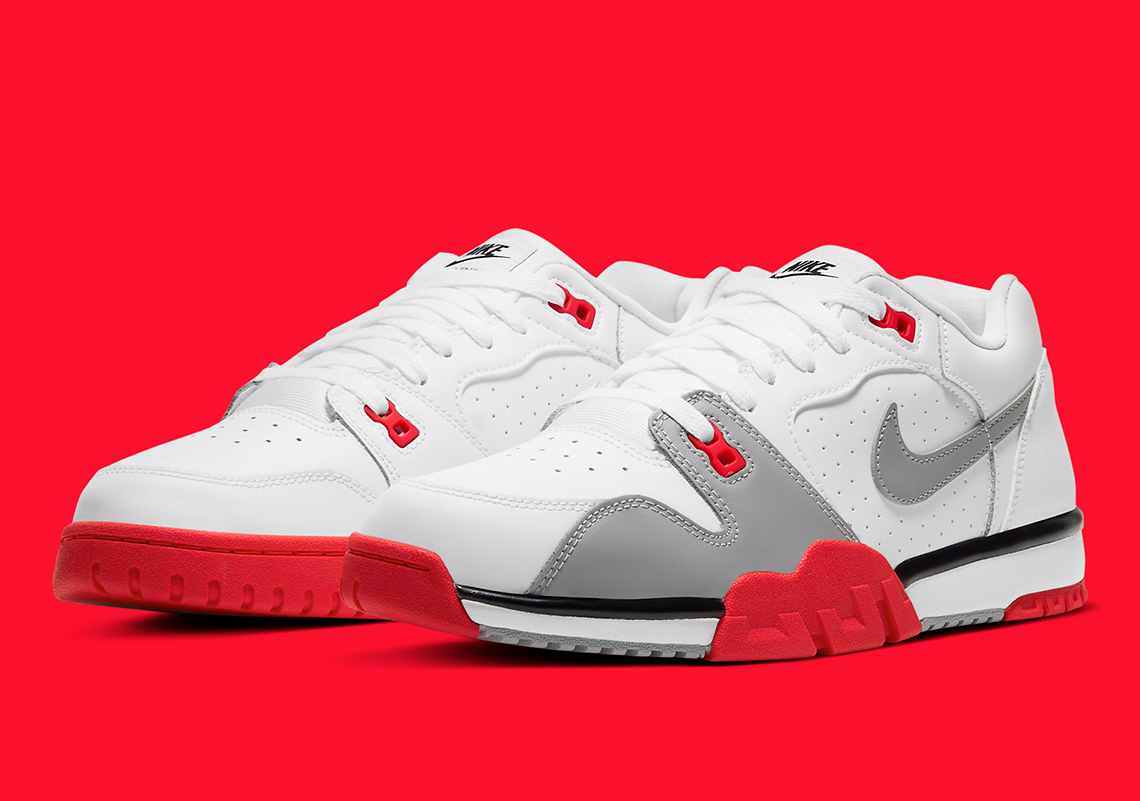 The Nostalgic “Infrared” Appears On The Nike Cross Trainer Low