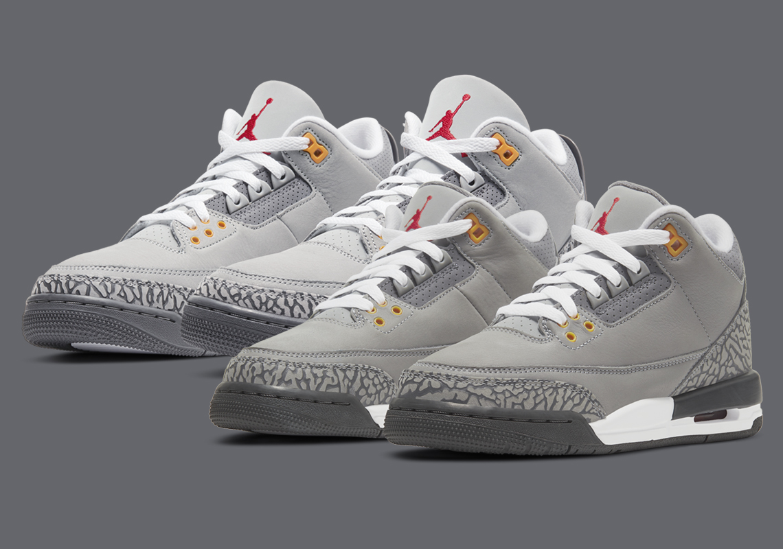 Official Images Of The Air Jordan 3 "Cool Grey"