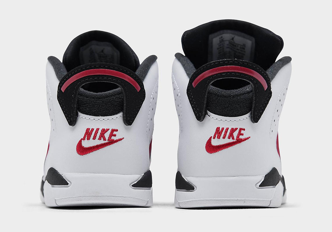Air Jordan 6 Carmine Toddler Td 384667 106 4